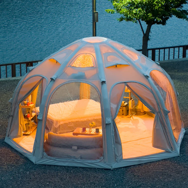 Tent by the Lake